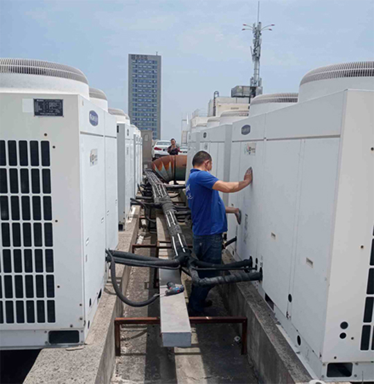 海南中央空调制热和不制冷系统维修方法